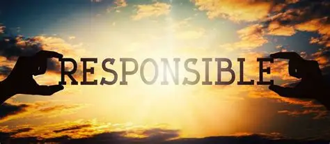 La responsabilidad en los personas.